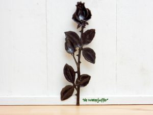 011* Bronzen roos - Afbeelding 2